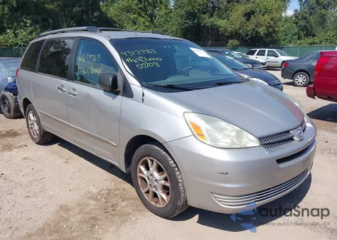 2004 Toyota Sienna Le из США, поврежденный, VIN 5TDBA23C04S016144